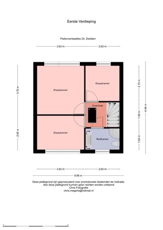 Floorplan - Padevoortseallee 24, 7038 AM Zeddam